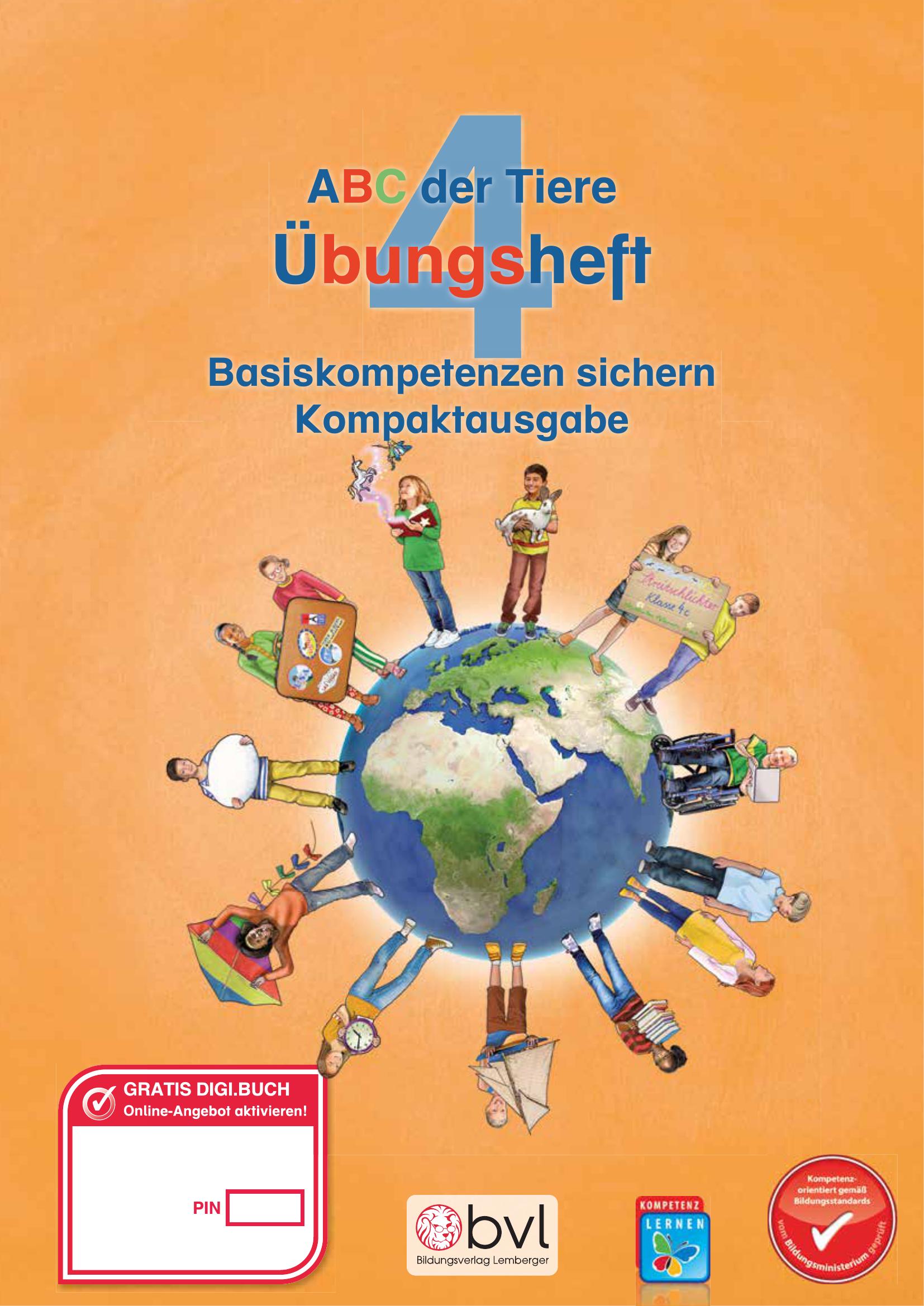 ABC der Tiere 4 – Schulbuch Kompaktausgabe: Übungsheft