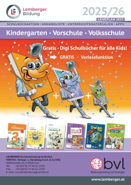 Katalog Katalog Kindergarten, Vorschule & Volksschule öffnen