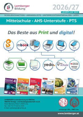 Katalog Katalog Mittelschule, AHS-Unterstufe, PTS öffnen